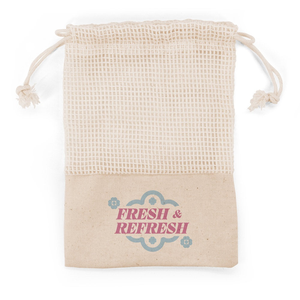 ELISE promotional cosmetic item in natural with custom logo branding