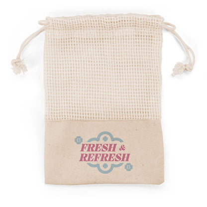 ELISE promotional cosmetic item in natural with custom logo branding