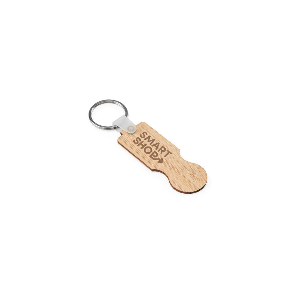 SHOPZ promotional event giveaway in natural with custom logo branding