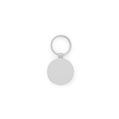 GASTON ROUND promotional event giveaway in natural (detail view) with custom logo branding