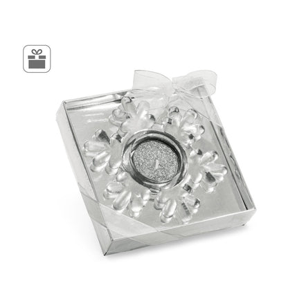 ELAINE promotional home accessory (complete set view) with custom logo branding