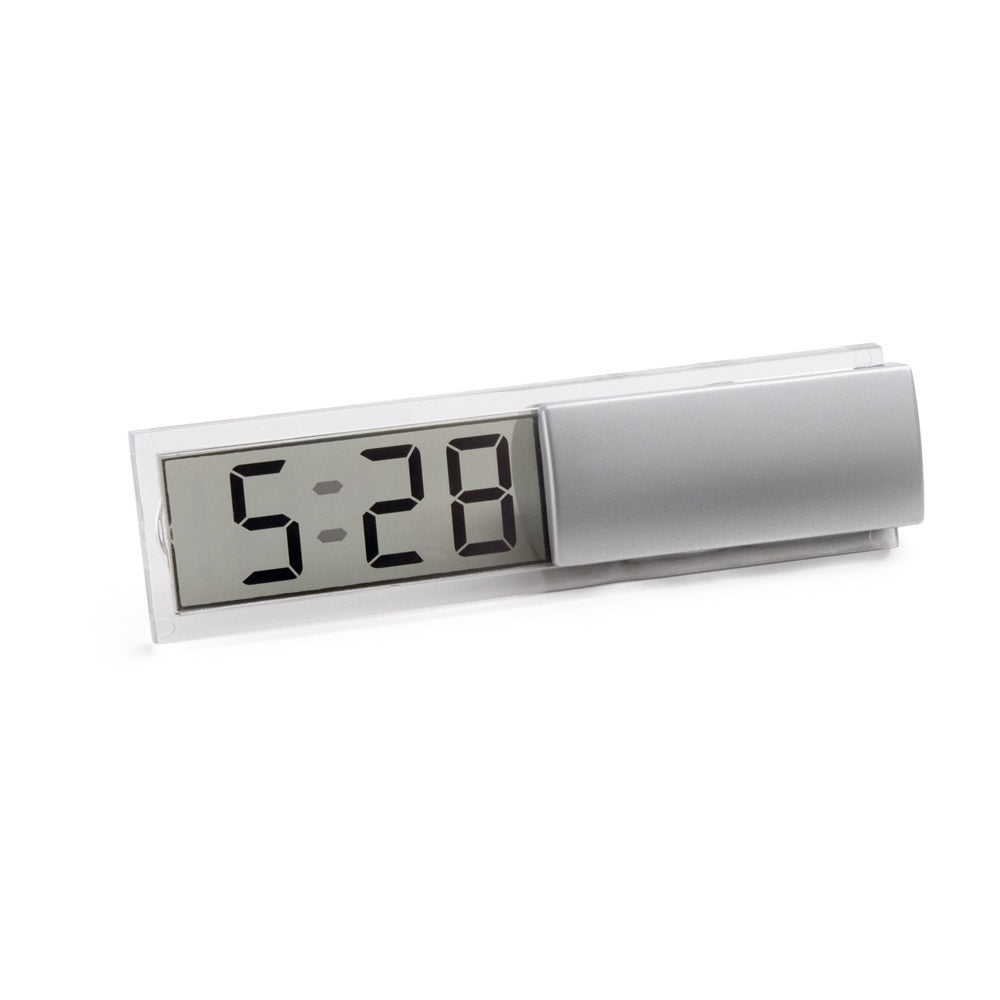 HENRY promotional tech gadget in satin silver with custom logo branding