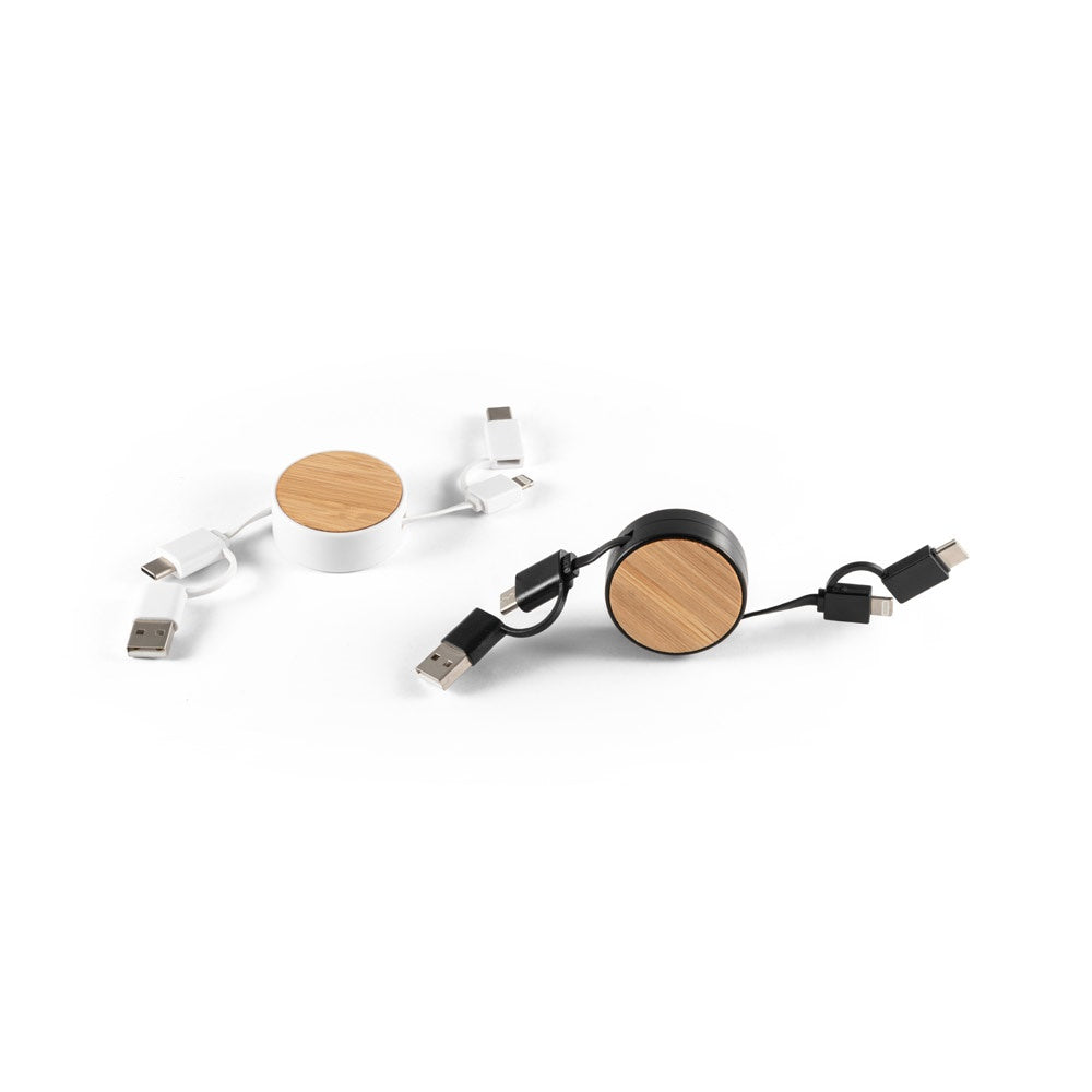RUBINS promotional tech gadget with custom logo branding