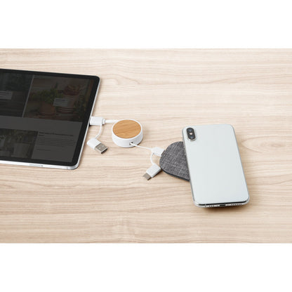 RUBINS promotional tech gadget with custom logo branding