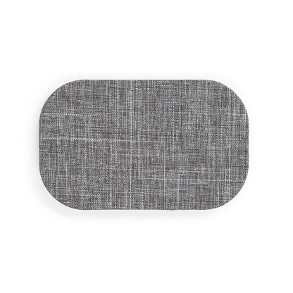 RENEWAL CHARGER promotional power bank in grey (detail view) with custom logo branding
