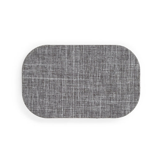 RENEWAL CHARGER promotional power bank in grey (detail view) with custom logo branding