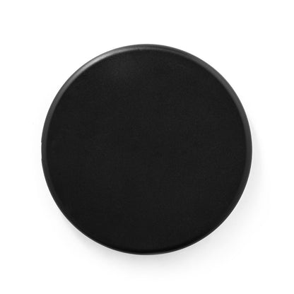 SOVERY promotional power bank in black (detail view) with custom logo branding
