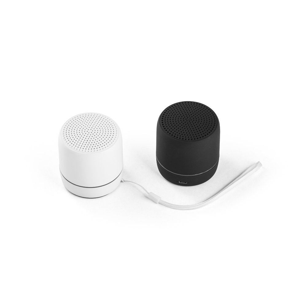 TURING promotional speaker with custom logo branding