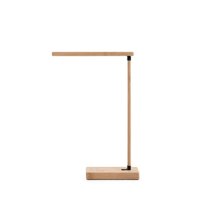 MOREY promotional desk accessory in natural (detail view) with custom logo branding