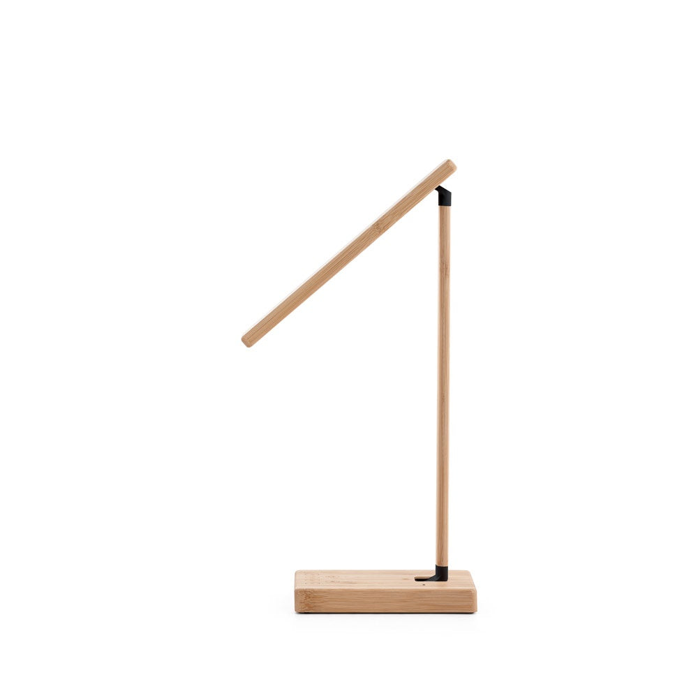 MOREY promotional desk accessory in natural (detail view) with custom logo branding