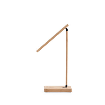 MOREY promotional desk accessory in natural (detail view) with custom logo branding