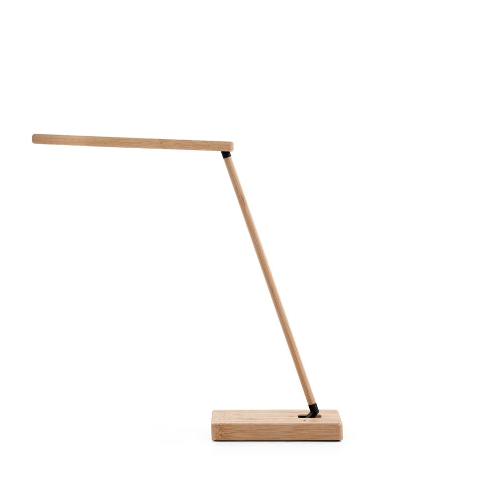 MOREY promotional desk accessory in natural (detail view) with custom logo branding