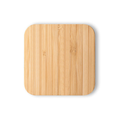 DALTON promotional power bank in natural (detail view) with custom logo branding