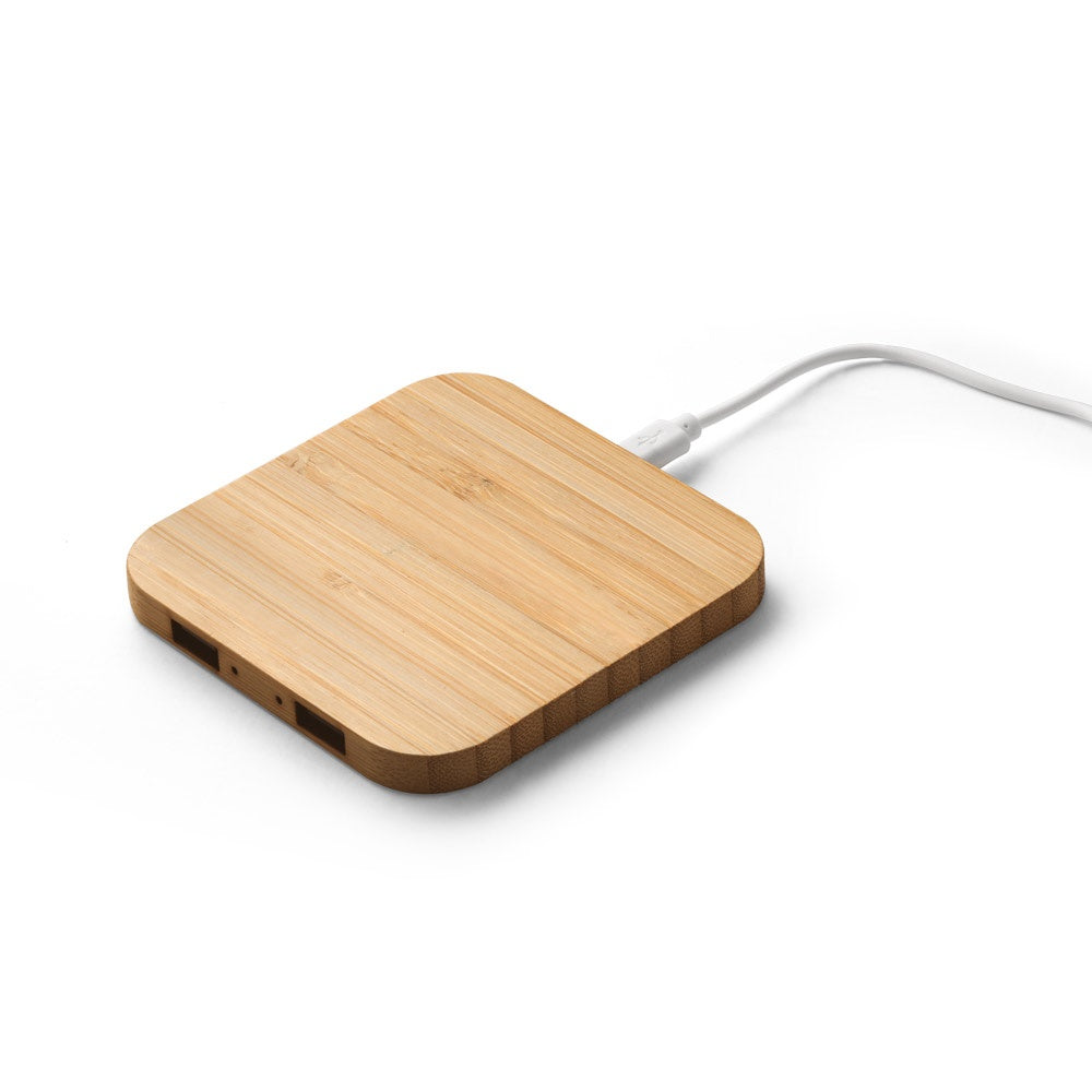 DALTON promotional power bank in natural with custom logo branding