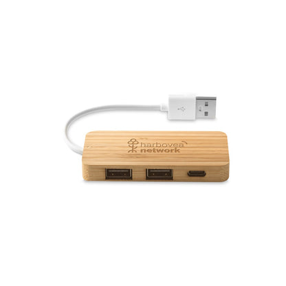 MOSER promotional tech gadget in natural with custom logo branding
