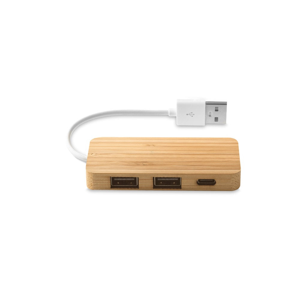 MOSER promotional tech gadget in natural (detail view) with custom logo branding