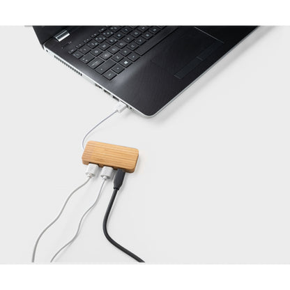MOSER promotional tech gadget in natural (detail view) with custom logo branding