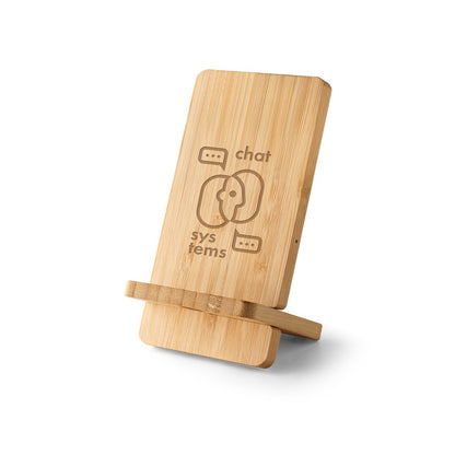 LANGE promotional power bank in natural with custom logo branding