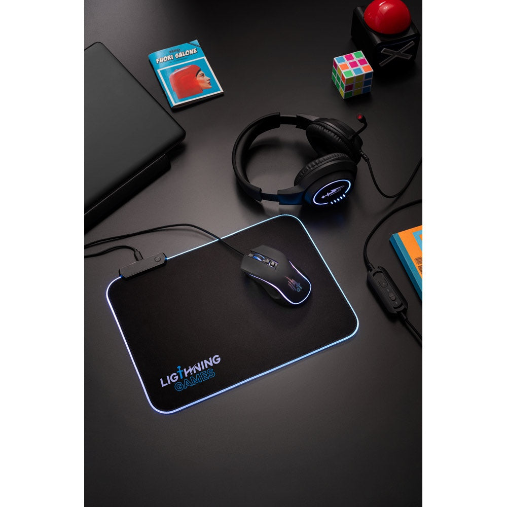THORNE MOUSE RGB promotional tech gadget with custom logo branding
