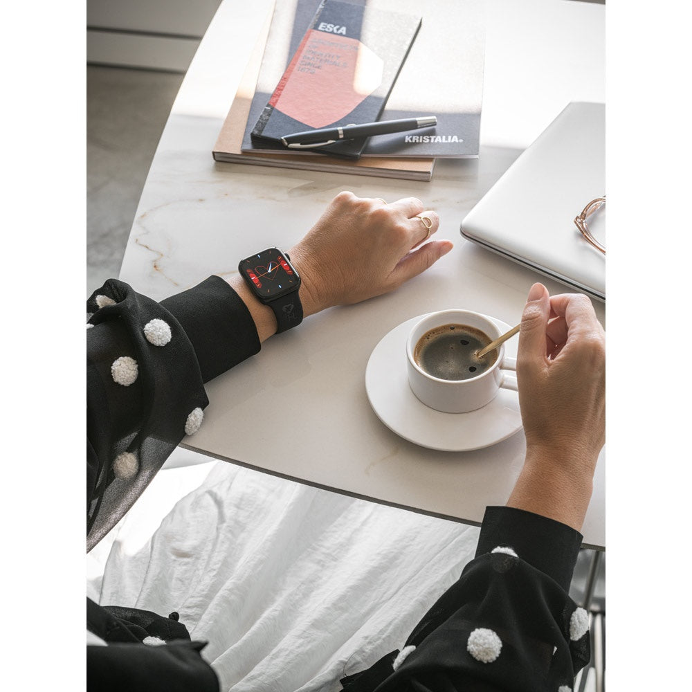 WILES promotional smart watch with custom logo branding