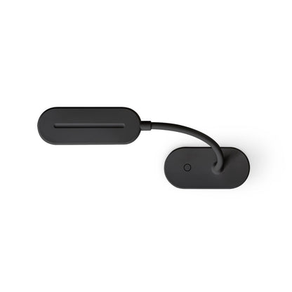 NESBIT II promotional desk accessory in black (detail view) with custom logo branding