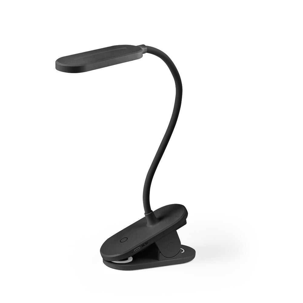 NESBIT II promotional desk accessory in black with custom logo branding
