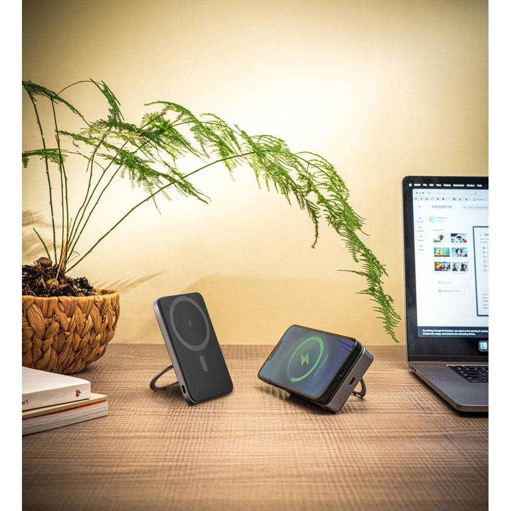 WARSHEL 5 promotional power bank with custom logo branding