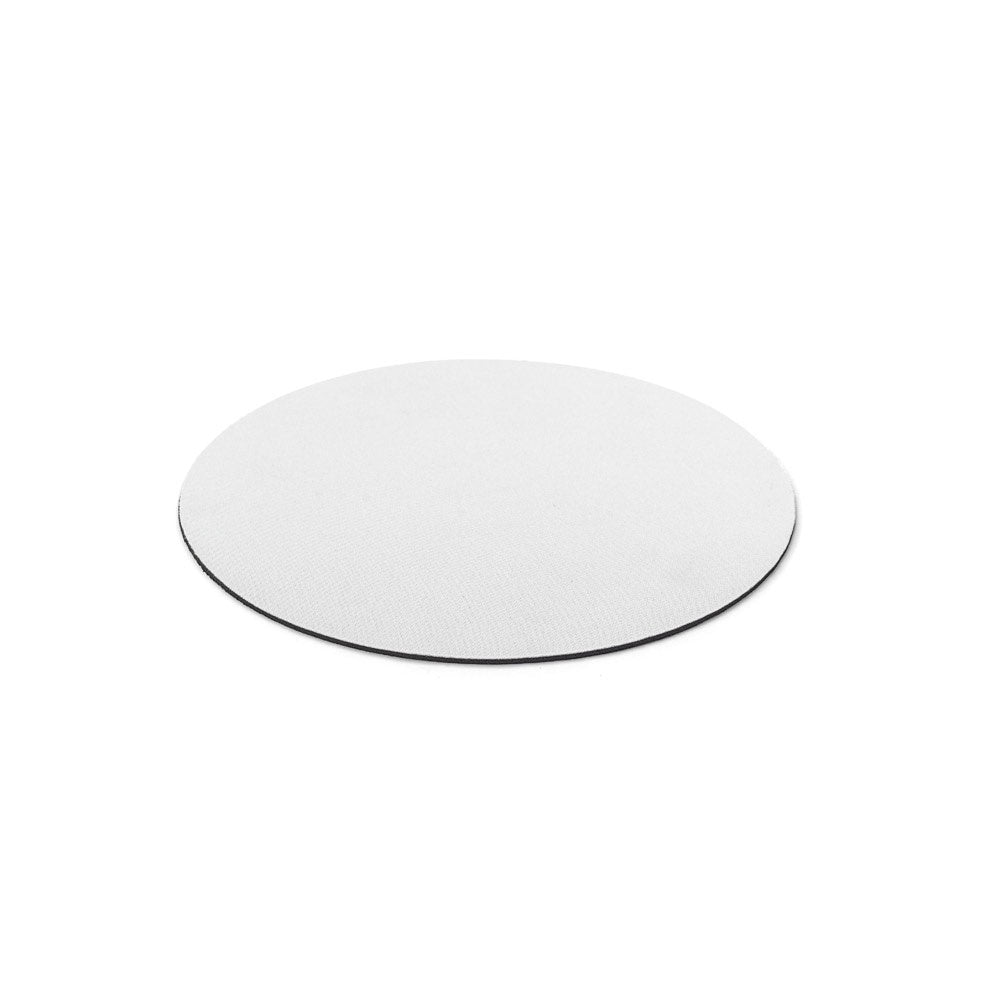 BLAIR ROUND promotional tech gadget in white with custom logo branding