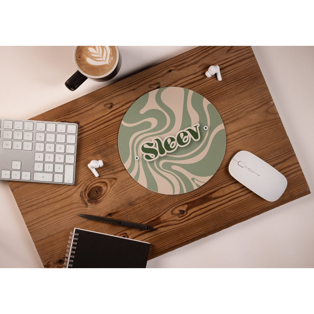 BLAIR ROUND promotional tech gadget with custom logo branding