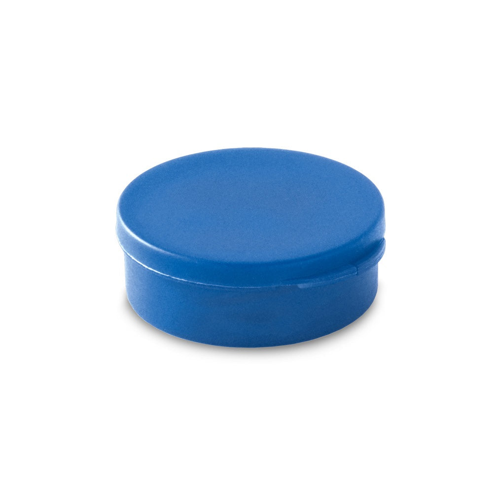 EMMY promotional power bank in royal blue (gift box packaging) with custom logo branding