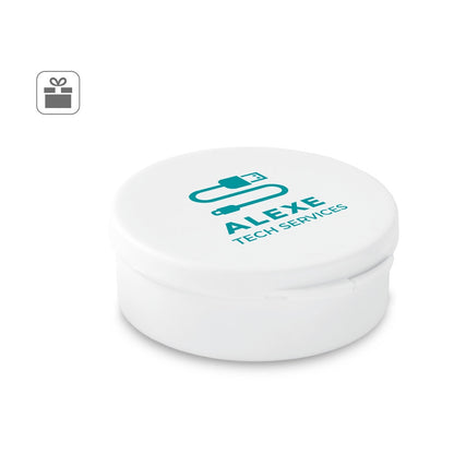 EMMY promotional power bank (complete set view) with custom logo branding