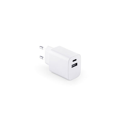 WEGENER promotional tech gadget in white with custom logo branding