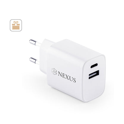 WEGENER promotional tech gadget (complete set view) with custom logo branding