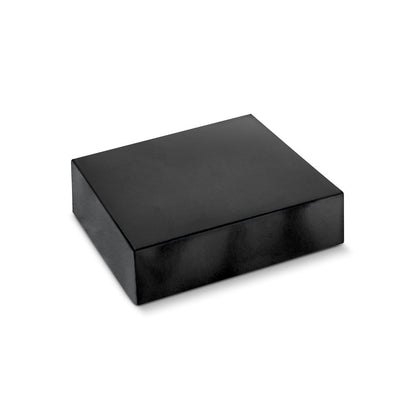 TEDS promotional speaker in grey (gift box packaging) with custom logo branding
