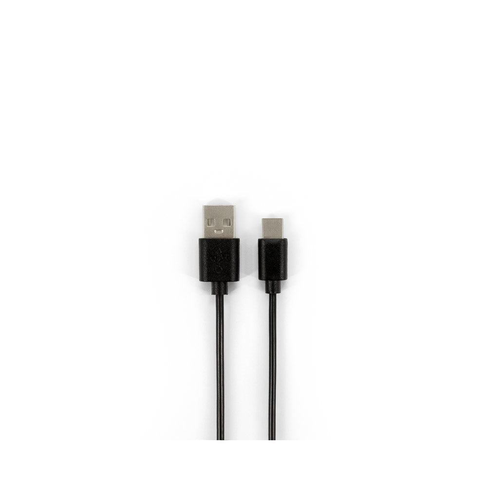 WRIGHT 10 promotional power bank in black (detail view) with custom logo branding
