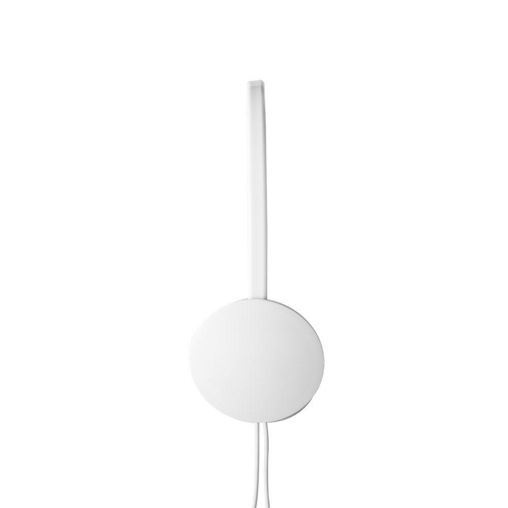 VOLTA promotional headphones in white (detail view) with custom logo branding