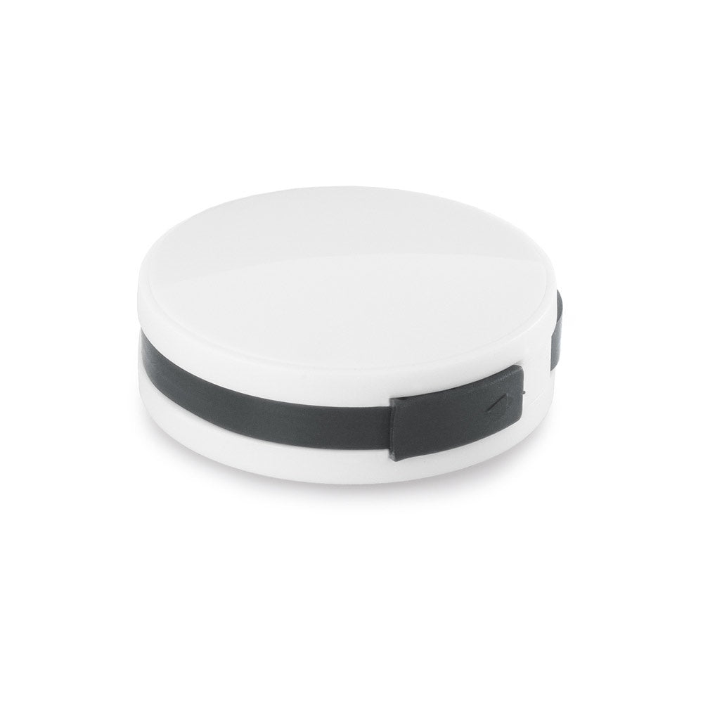 GARDNER promotional power bank in black with custom logo branding