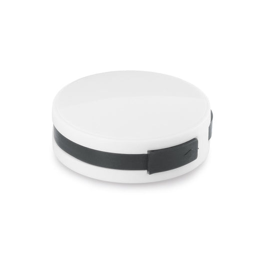GARDNER promotional power bank in black with custom logo branding