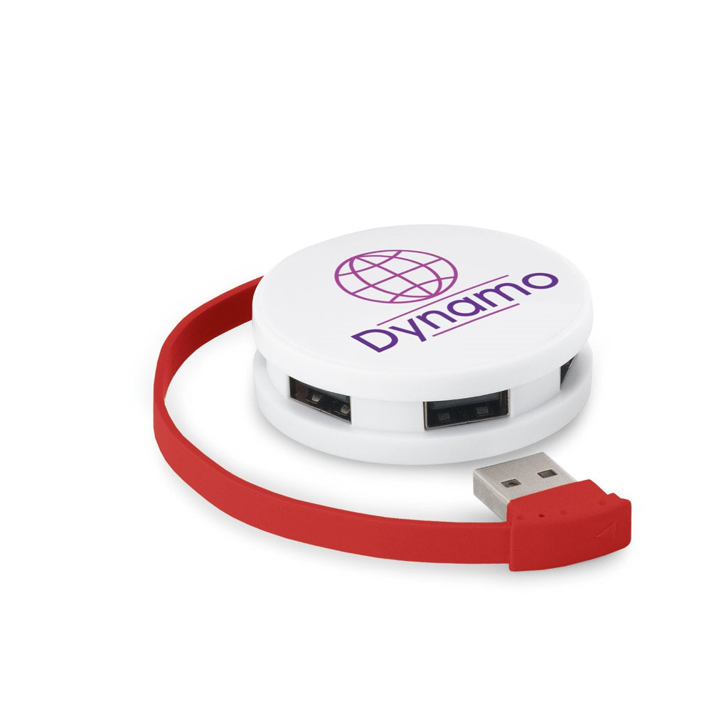 GARDNER promotional power bank (complete set view) with custom logo branding