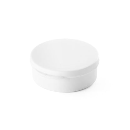 GERMAIN promotional headphones in white with custom logo branding