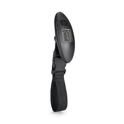 CHECKIN promotional travel accessory in black with custom logo branding