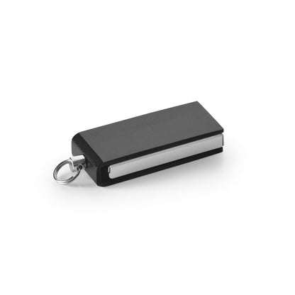 SIMON 8GB promotional USB drive in black with custom logo branding