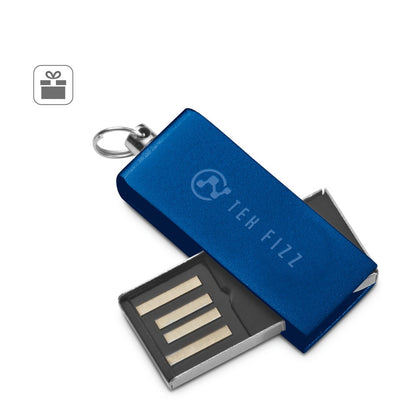 SIMON 8GB promotional USB drive (complete set view) with custom logo branding