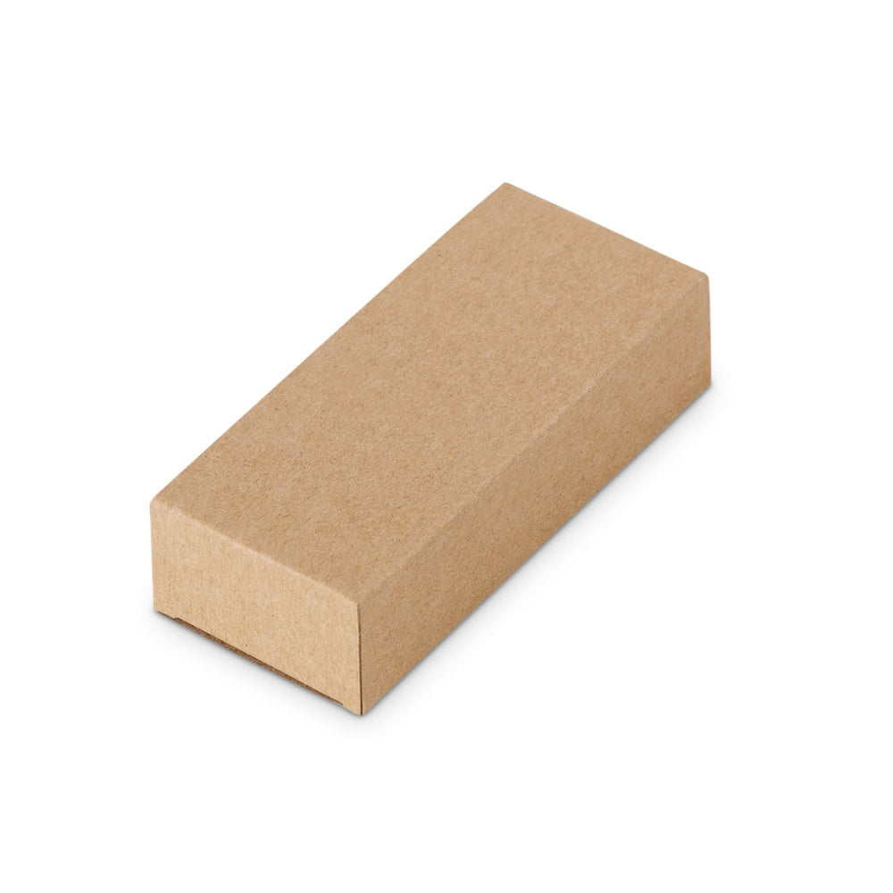 VENTER 8GB promotional USB drive in light natural (gift box packaging) with custom logo branding