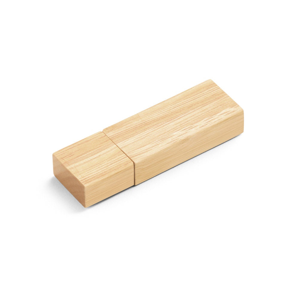 VENTER 8GB promotional USB drive in light natural with custom logo branding