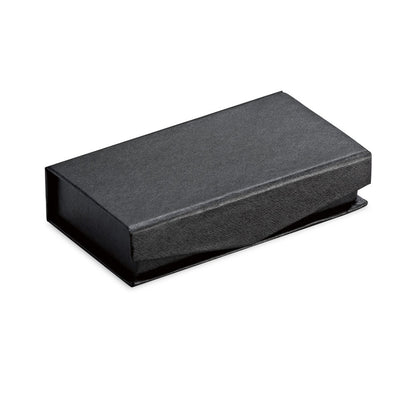 BRAGG 8GB promotional USB drive in black (gift box packaging) with custom logo branding