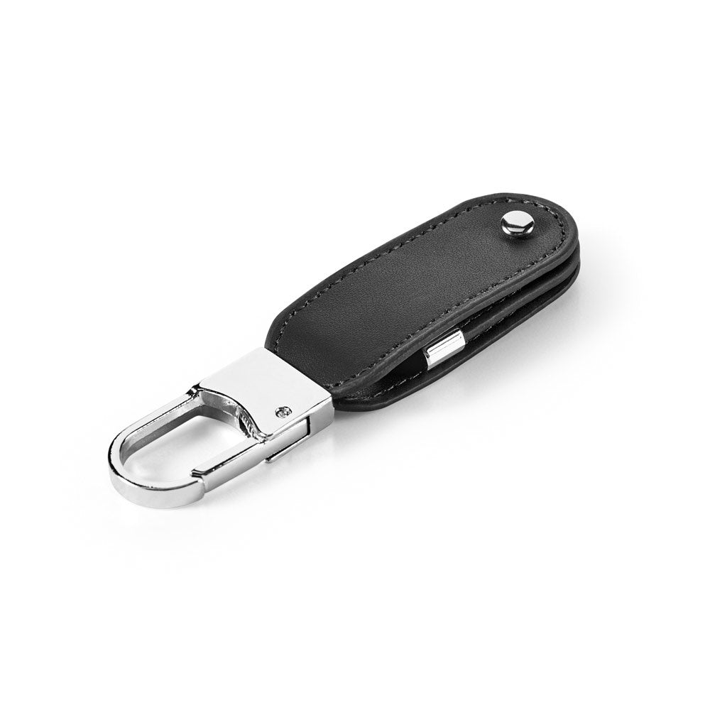 BRAGG 8GB promotional USB drive in black with custom logo branding