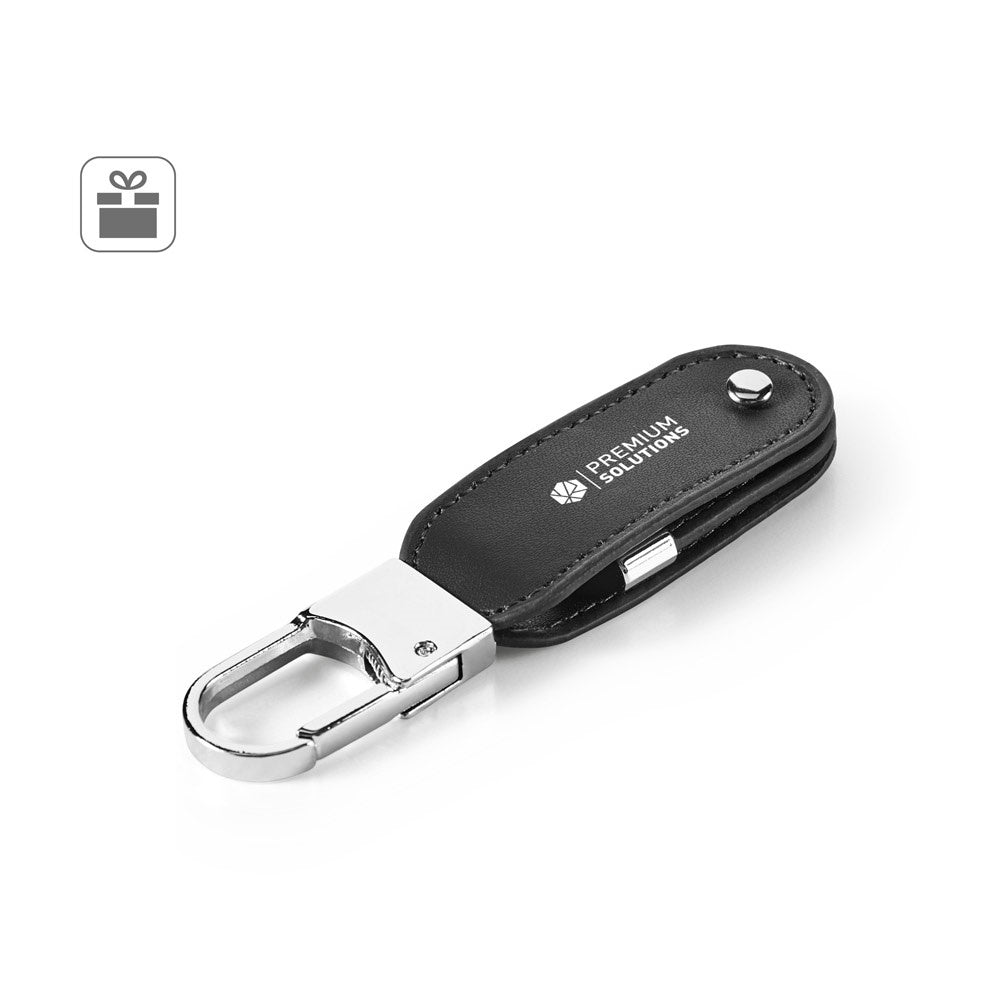 BRAGG 8GB promotional USB drive (complete set view) with custom logo branding
