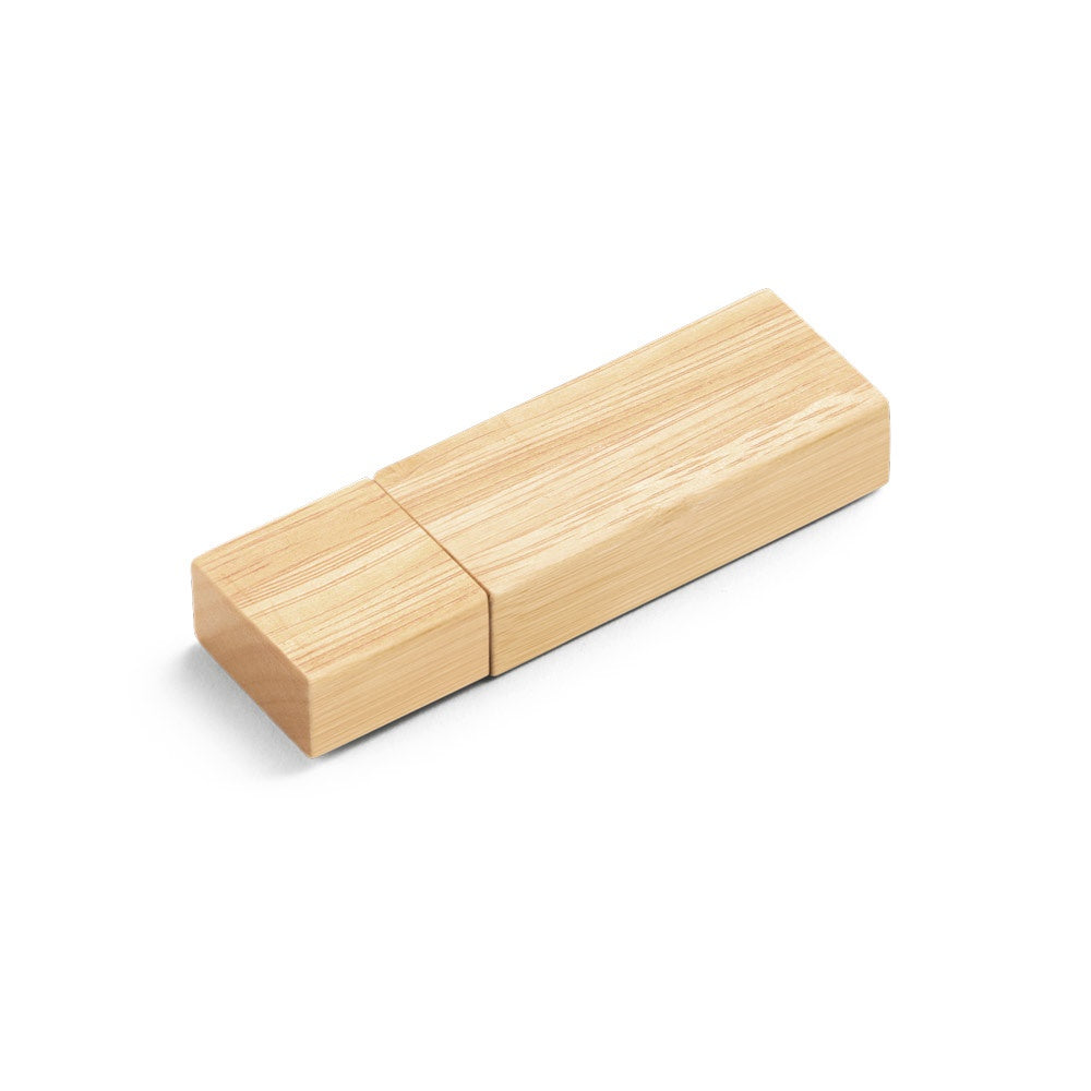 VENTER 16GB promotional USB drive in light natural with custom logo branding