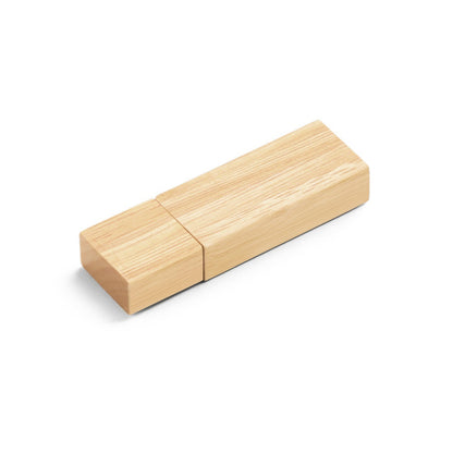 VENTER 16GB promotional USB drive in light natural with custom logo branding